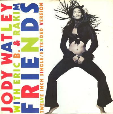 12inch Record JODY WATLEY, ERIC B. & RAKIM - Friends MCAT1352 MCA Records 1989 UK Dance & Electronica Used