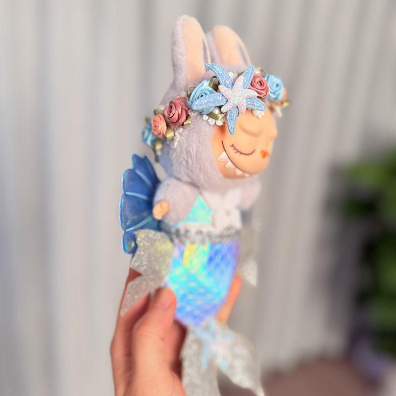 [Baby Clothes Only] One, Two and Three Generations of Clothes Pendants, Labubu Baby Clothes, Sitting Dream Mermaid Suits Are Cute.