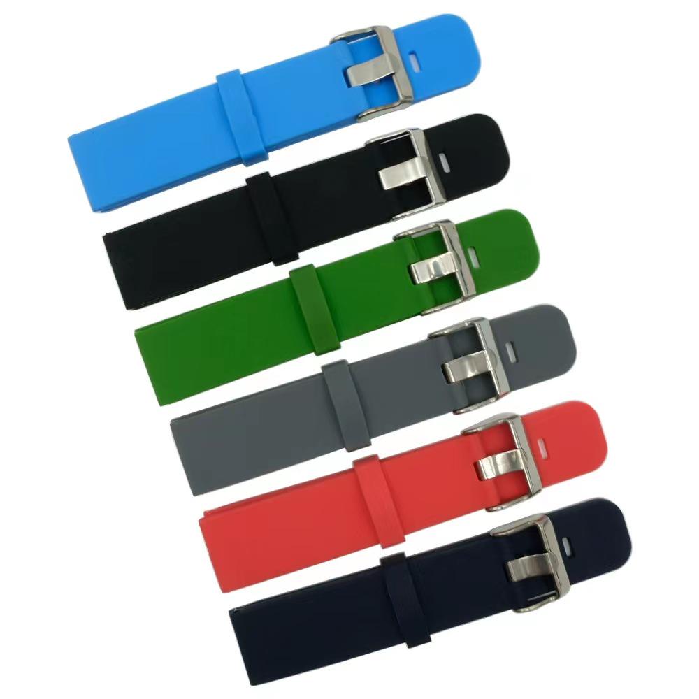 Enhanced Buckle Clasp Watch Strap 18/20/22MM for Huawei Samsung Smartwatches