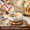 Non-Stick Cake Spoon Push-Pull Mechanism for Cakes Pastries Tarts Brownies Cookies, Easy Clean Baking Tool