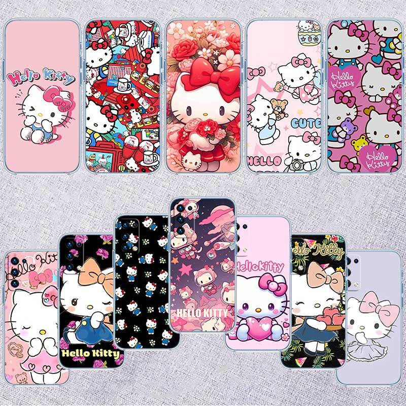 Hello kitty Phone Case for Motorola G14 G15 G24 G30 G31 G32 G34 G41 G42 G51 G52 G50 G60S G60 G62 G72 G71 G73 G84 G85 G200 E32