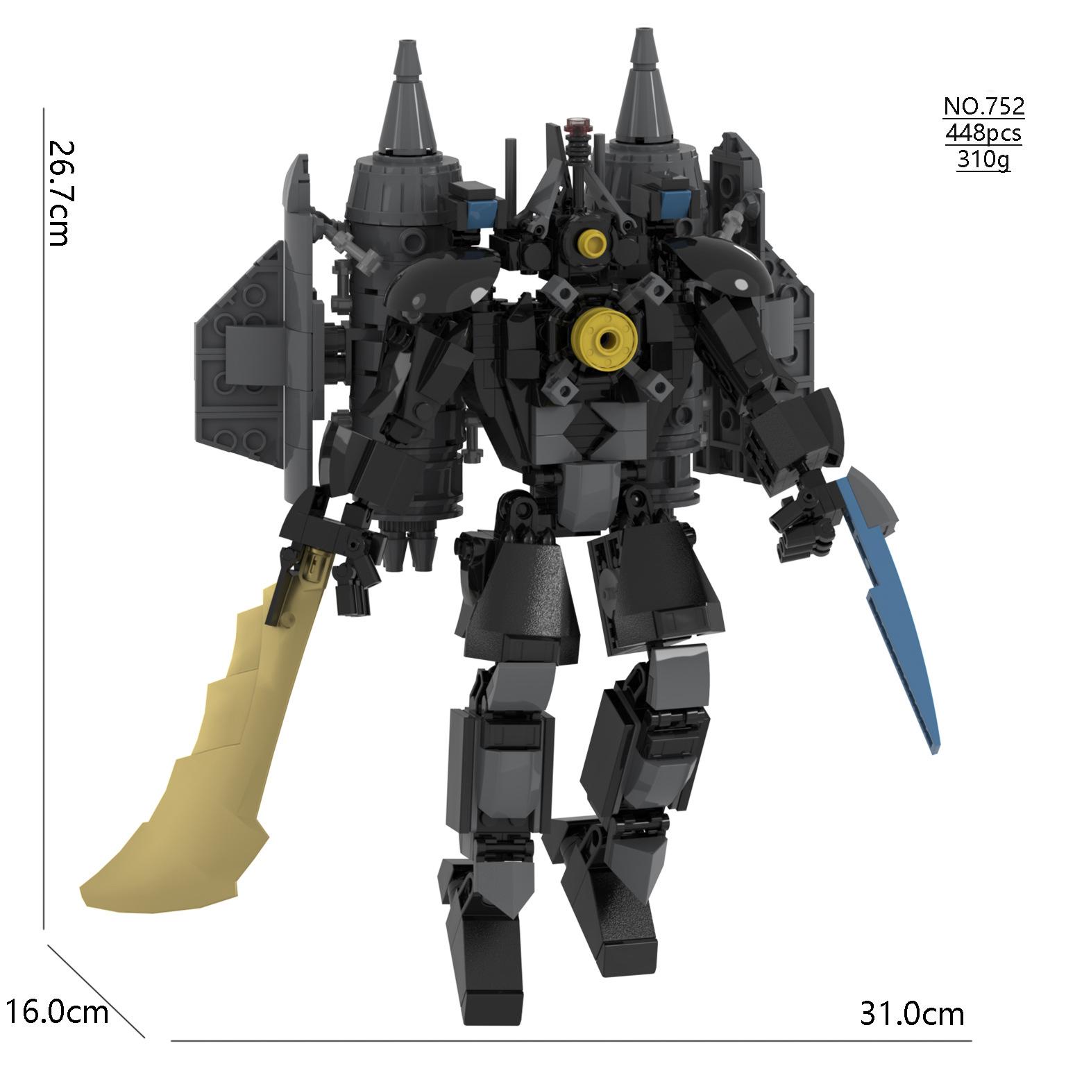 High-Quality Moc High-Quality Skibidi High-Quality Toilet High-Quality Builing High-Quality Blocks High-Quality Toy High-Quality Titan High-Quality