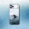 Ocean Fish Whales  Phone Case For iPhone 17,16,15,14,13,12,11,Pro,Max,Plus,E,Air,Mini Protective Black Cover