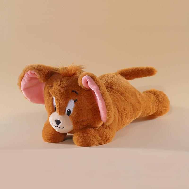 

Genuine Tom & Jerry Deluxe Plush Dolls: Laying Pose Tom Cat & Cute Jerry Licensed