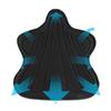 Anti-slip Motorcycle Seat Cushion Black Seat Cover 3D Motorbike Pillow Pad  Motorcycle Accessories