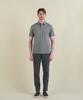 PANICALE Grey Aerocool Stretch Polo Shirt