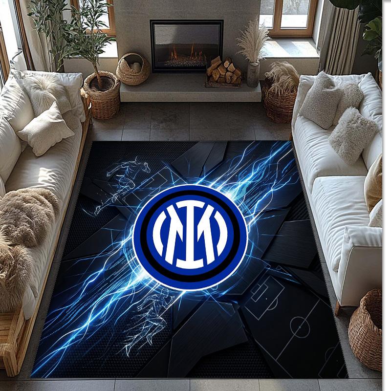Borussia Dortmund Printed Flannel Area Rug Non Slip Soft Polyester Floor Carpet Indoor Decor Mat for Bedroom Living Room Sofa