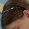murmur Leopard slim line hairband