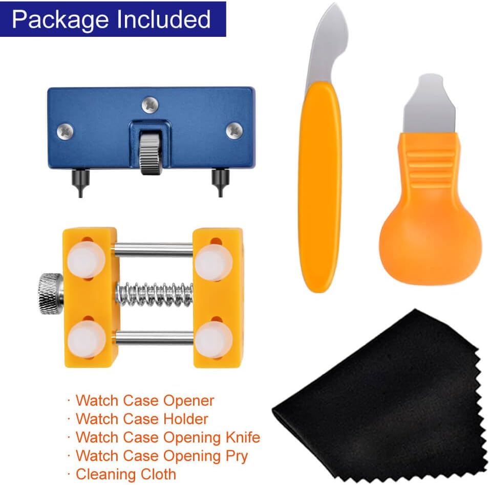 Waterproof Watch Repair Tool Adjustable Watch Back Opener Strong And Durable For Quick Repairs EASY TO ADJUST AND Back Remover Case WATCH CASE OPENER
