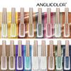 ANGLICOLOR Cross-border Liquid Eyeshadow: 17 Shimmering Glitter Colors with Crushed Diamond Effect.