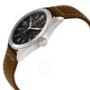 Hamilton Khaki Black Dial Tan Suede Men S Watch H68551833