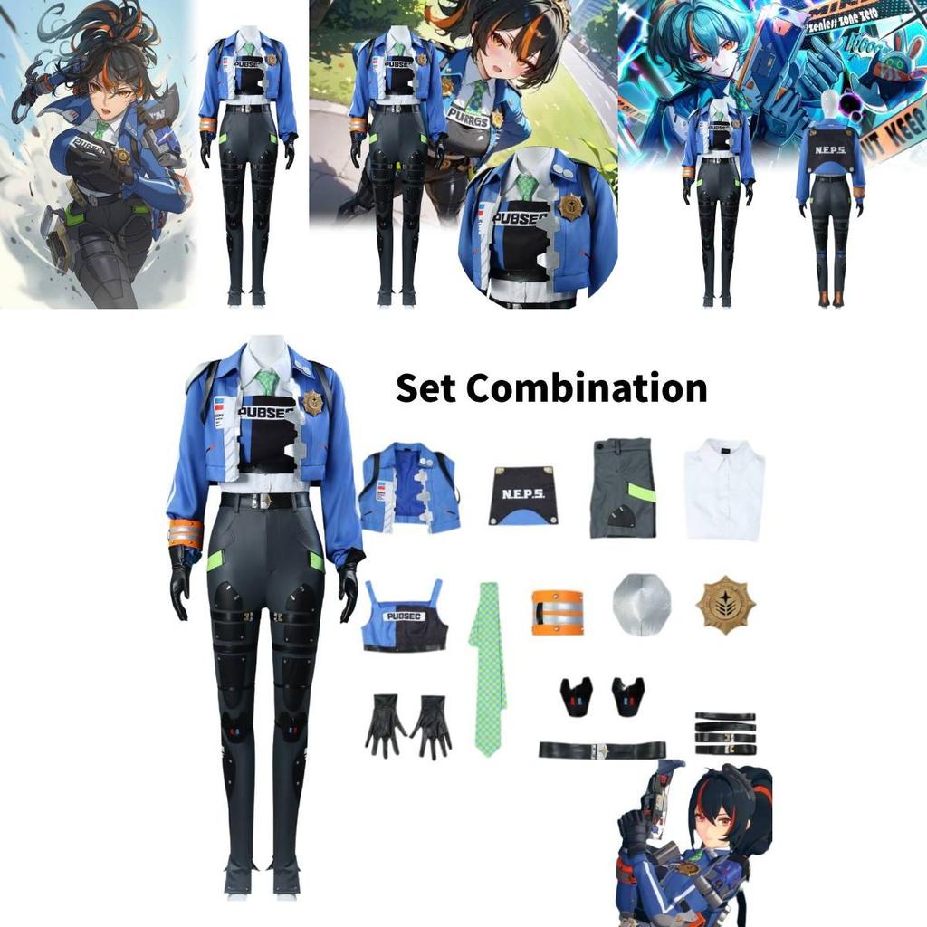 Complete Cosplay Costume Set Including Wig And Shoes For Fans