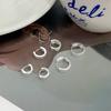Simple Ring Earbuds for Women's Niche Design and Versatile Earrings