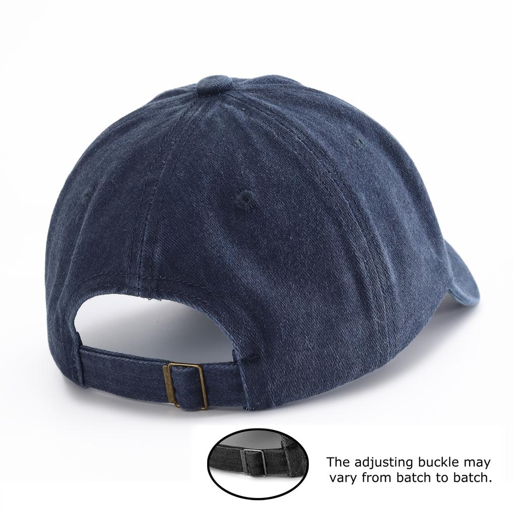 1pc Dachshund Print Washed Baseball Cap for Adults,Minimalist Retro Style Casual Soft Adjustable Dad Hat,Perfect As Gift