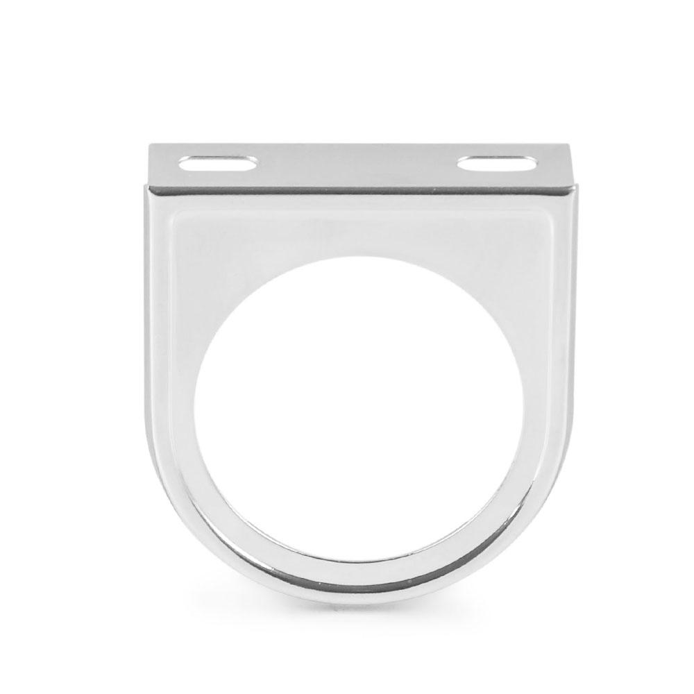 

Универсальный одиночный автомобильный держатель манометра, 2 дюйма, 52 мм, кронштейн, автомобильный манометр, держатель манометра, крепление на приборной панели, двойной держатель манометра серебряный