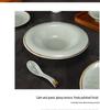 Melamin-Strohhut tiefer Teller: Japanisches & Westliches Geschirr, Ideal für Suppen, Pasta, Salate und kalte Speisen in Restaurants und Hotels.