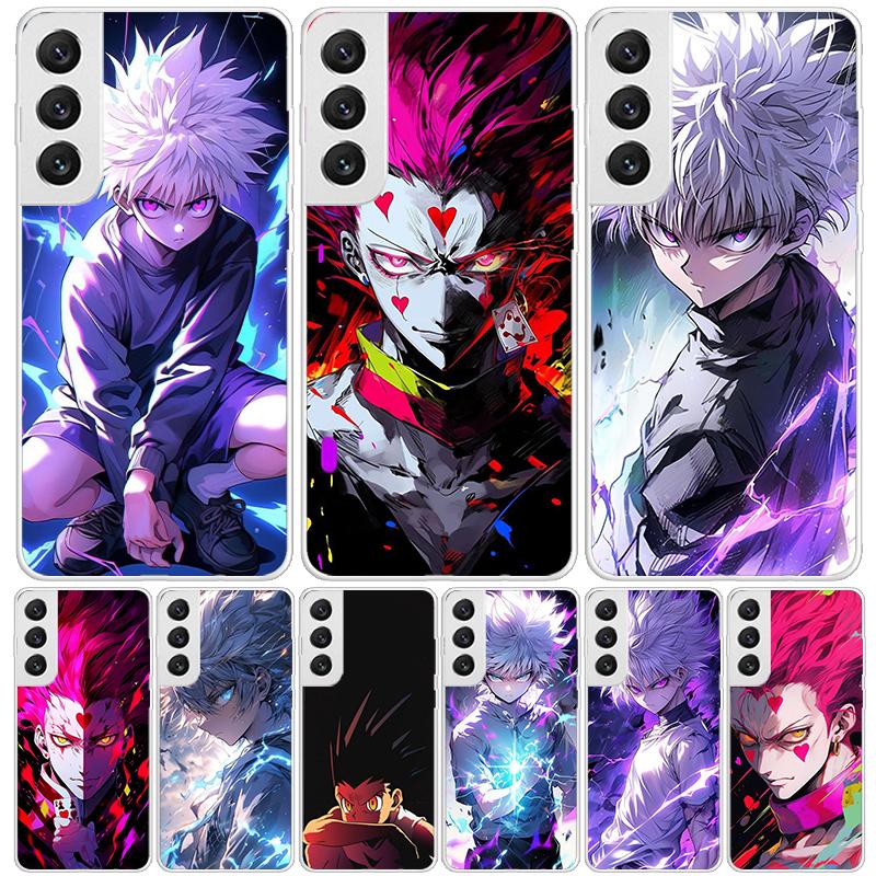 Hot Anime HXH X Hunter Case Phone Cover for Samsung Galaxy S24 S25 Ultra S23 Plus S22 + S21 S20 FE S10 S25 Edge Trend Fundas Gal