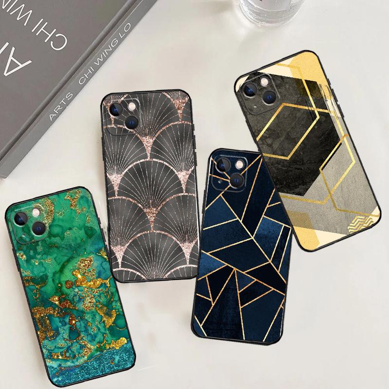 Luxury Gold Foil Art For Realme 14 Pro Plus 10 11 12 13 15 Pro C67 C65 C63 C61 C55 C53 C51 C71 C75 GT7 Pro Case