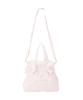 Maison de FLEUR Double Ribbon Tote Size Tote Bag 08001386100 2-Way Bag, Navy, F,