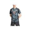 Adidas Koszulka wyjazdowa FC Bayern 24/25 Wzór kamuflażowy Wszechstronna Oddychająca Koszulka piłkarska z krótkim rękawem Męska koszulka Czarna JE8669