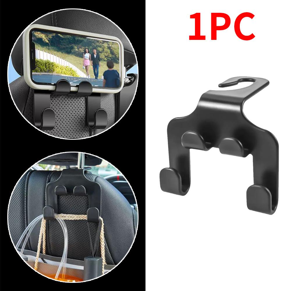 Hot Sale 6Pcs/3Pcs/1Pc Car Seat Back Hooks - Multifunctional Vehicle Storage Organizer Creative Auto Interior Bag Hanger for Pur