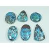 220Cts. Natural Shattuckite Mix Shape Cabochon Loose Gemstone 06 Pcs Lot C-3907