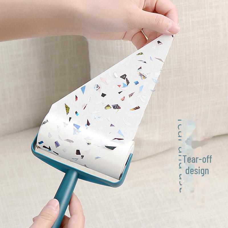 Tearable Roller Felt Brush for Removing Hair from Clothes