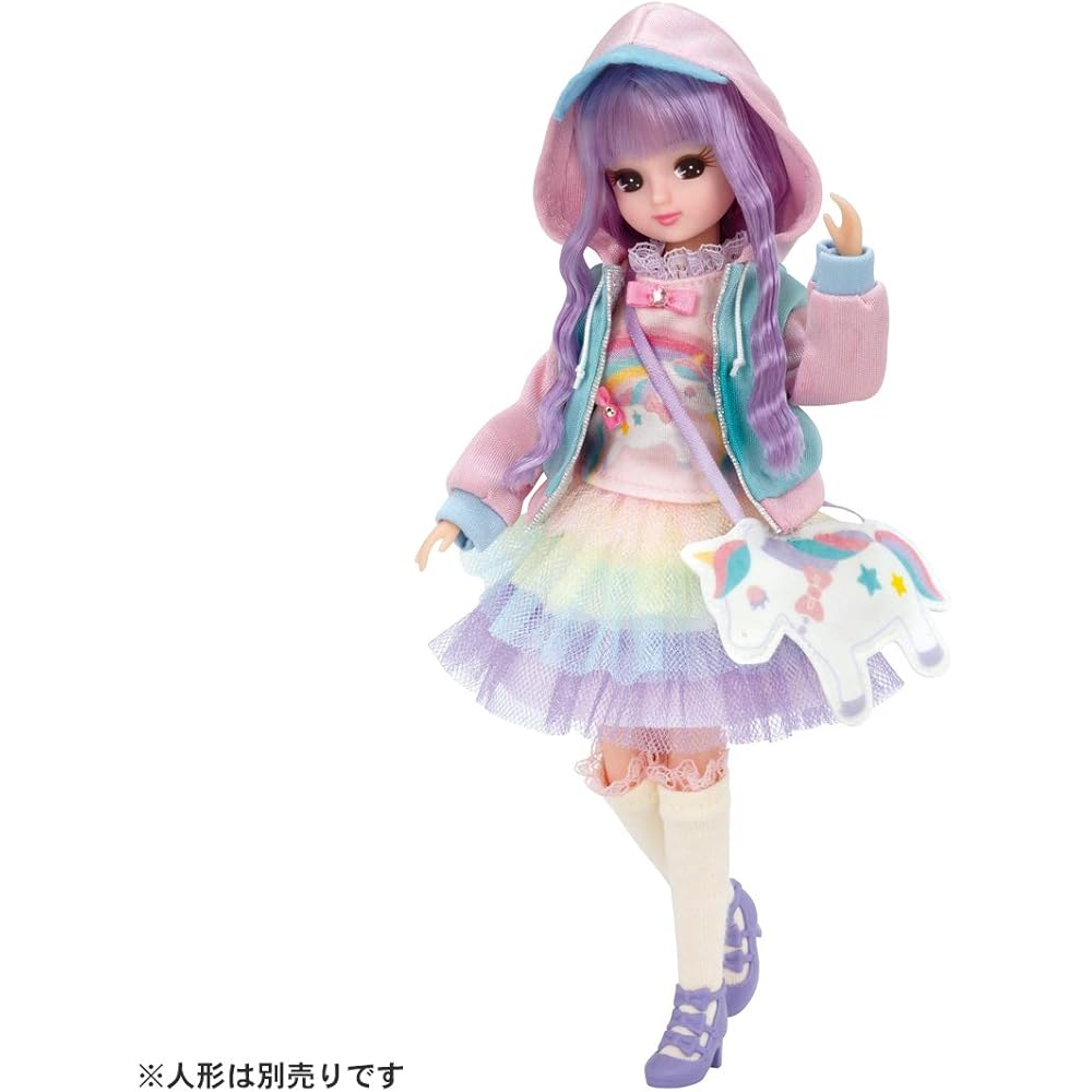 Takara Tomy Licca-chan Dress LW-18 Dreamy Outfit Set for Dolls Play Toy Ages 3 and Up