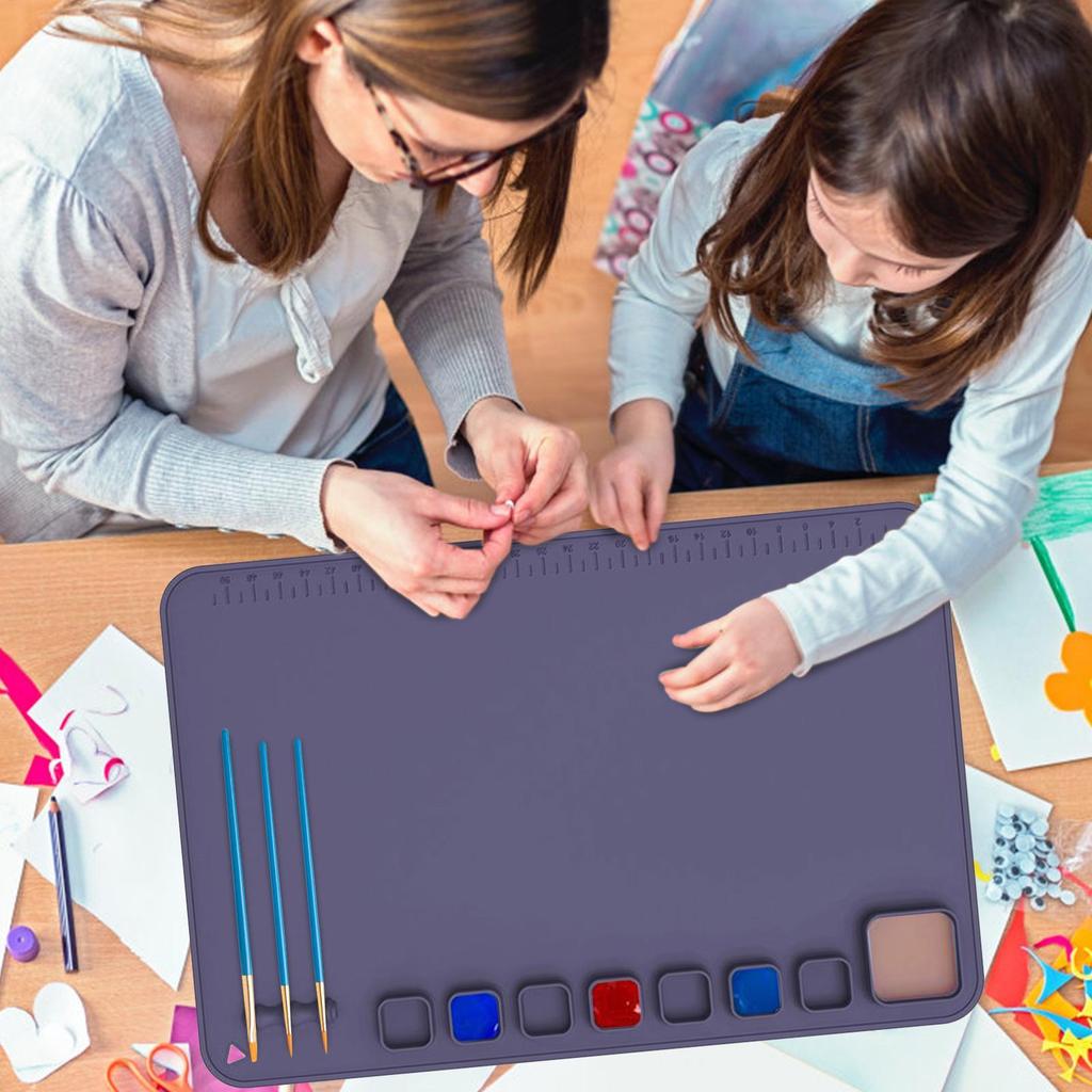 Art Mat 24in X 16in Resin Jewelry Casting Molds Mat Nonstick Nonslip Durable No Fading Painting Gadgets For Painting Watercolor