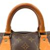 Used Louis Vuitton Monogram Speedy 35 M41524 Boston Bag Canvas Brown Authentic 1221