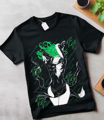 Tatsumaki T-Shirt One Punch Man Anime Manga Bösewicht Kawaii Lustig Geschenk Shirt