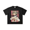 260 GSM Double Yarn 32 Count 100% Cotton My Hero Academia V19 Toga Print Unisex Heavy Cotton T Shirt