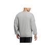 Adidas City Crew Sweat Solid Stripe Letter Print Long Sleeve Sweatshirt Unisex Tops Grey HP1371