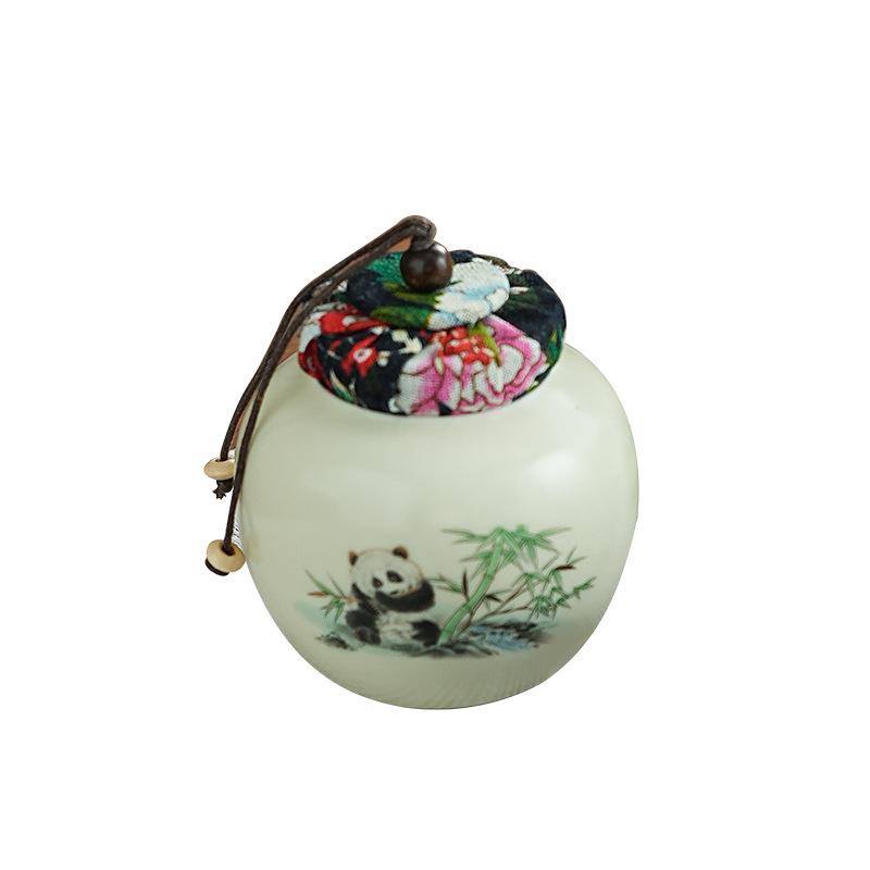 Travel Tea Set Ru Kiln Panda Set Kuaike Cup Portable Outdoor Business Trip Kung Fu Teapot Teacup Business Gift
