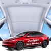 Osłona przeciwsłoneczna do Model Y 2026 Juniper Model 3 Highland Klips magnetyczny Osłona szyberdachu Utrzymuje chłód Izolacja termiczna