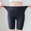 Ice Silk Women's Anti-Chafing Plus Size 2-in-1 Safety Capris
