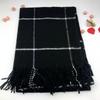 Autumn and winter new plaid wool shawl, warm fashion thickened scarf women, sweet multi-colored shawl