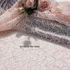 Trendy Mesh 3D Lace Floral Embroidery Fabric for Dresses and Hanfu