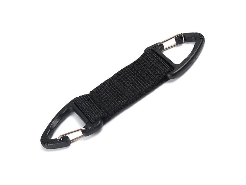 Taktická venkovní nylonová závěsná přezka na láhev - Multifunkční klip na láhve na vodu