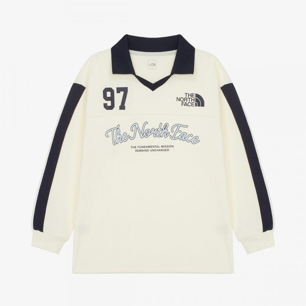 

The North Face Kids Long Sleeve Stadium Tee Cream Nt7tr53s CREAM/160
