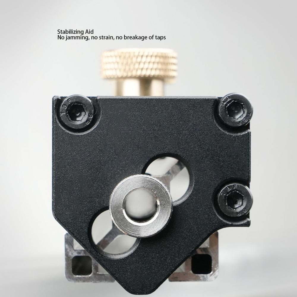 Compact Tap Guide Jig 20 30 40 Series Portable Drill Guide  Aluminum Profile Drilling & Tapping