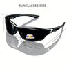 1 SZT./3 SZT. Okulary sportowe polaryzacyjne owijane Outdoor Wędkarstwo Piesze wędrówki Okulary polaryzacyjne Bieganie Jazda samochodem Wiatroodporne Neutralne Okulary antyodblaskowe