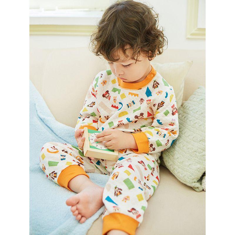 Boys and Girls Autumn and Winter Clothes Air Cotton Home Clothes