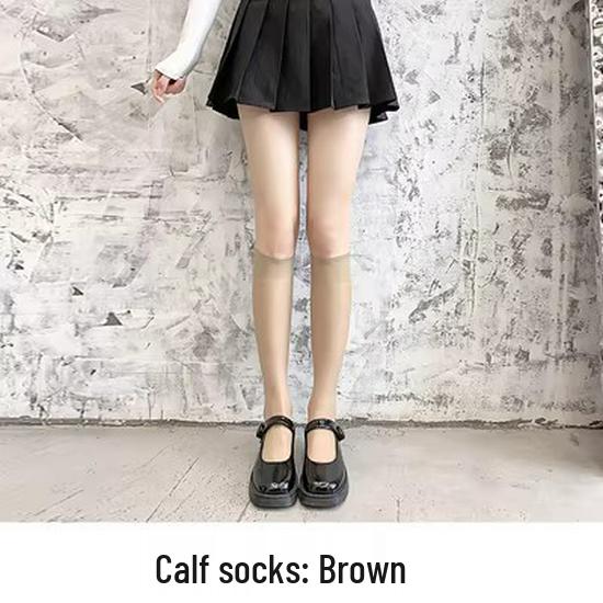 Women's Ultra-Thin Non-Slip Flesh-Colored Thigh-High Stockings