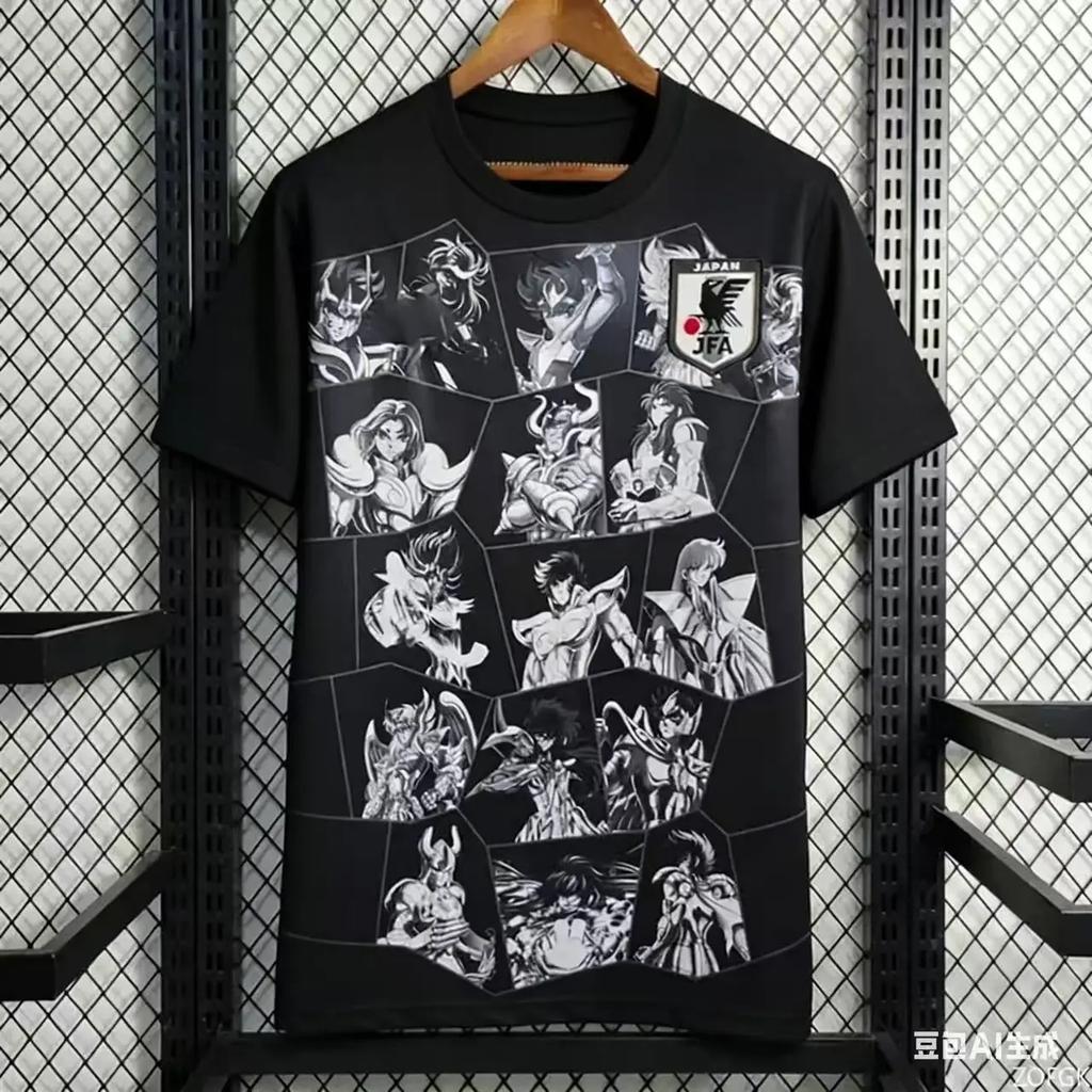 2026 Summer New Arrival T-shirt, Japanese 3D Print, Unisex, Anime Version Soccer Training Short-Sleeve Shirt