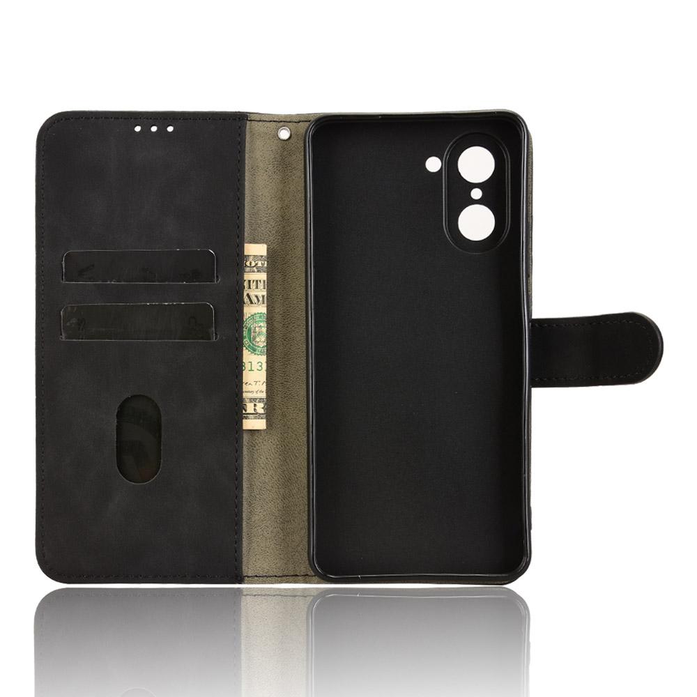 For OnePlus Ace 5 Racing 5G Leather Case Skin Feel Anti Drop Wallet Flip Phone Cover