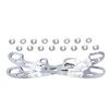 Lâmina de Patins 253/290 MM 1 Par Lâminas de Reposição para Patinação Lâmina Multiuso para Patins para Patins para Mulheres Homens