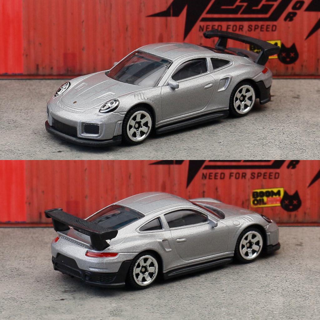 1/60 Porsche 911 GT2 RS Toy Car Model CCA MSZ 1:64 Diecast Miniature Free Wheels Collection Suitable for Hot Wheels Gift Kid