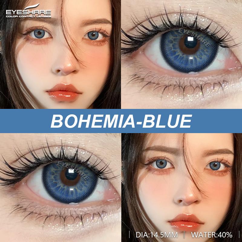 Eyeshare Neue Mode Farbige Kontaktlinsen Dunkelblaue Kontaktlinsen Grüne Schöne Linsen Braune Kontaktlinsen Graue Weiche Linsen 1 Paar
