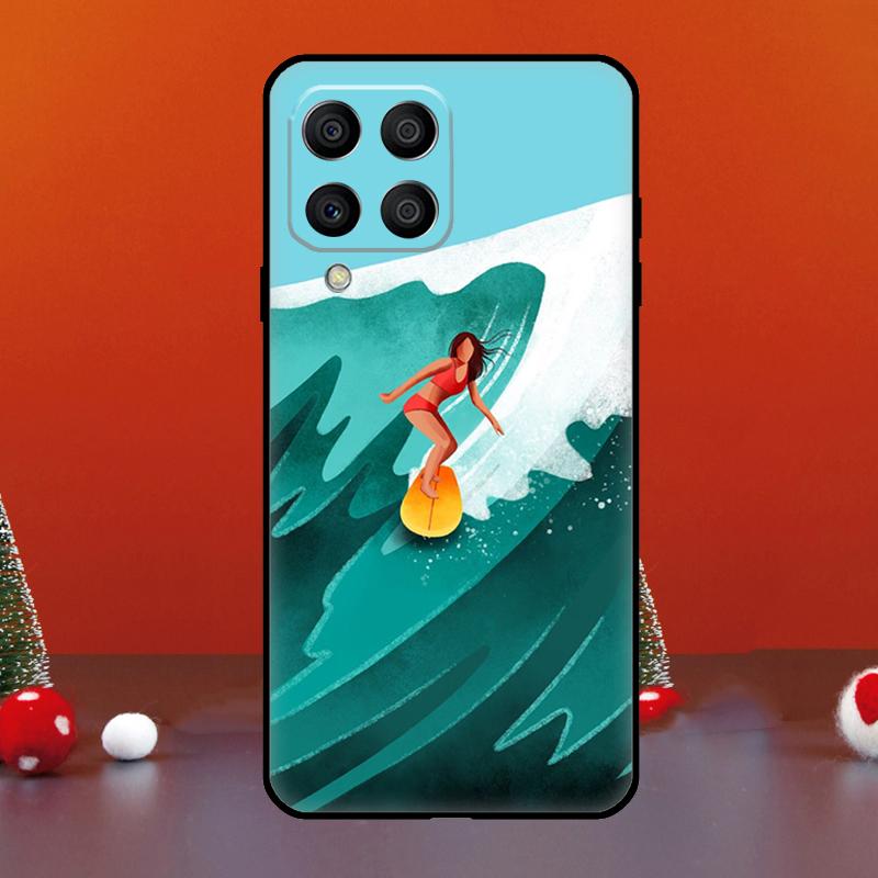 

Surfing Wave For Samsung Galaxy M52 M32 M12 M11 M21 M31 M13 M33 M35 M53 M55 M15 M14 M34 M54 M06 M16 Case Samsung M54